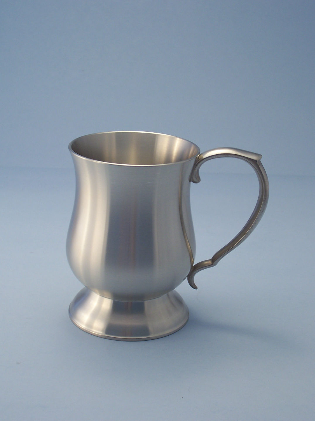 Georgian pewter tankard