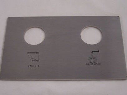 Laser engraving can produce fine detail marking on stainless steel